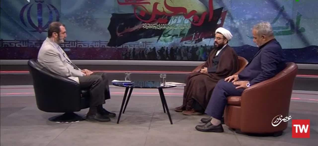 #زیارت_اربعین در برنامه عصر نادر از شبکه قرآن و معارف سیما